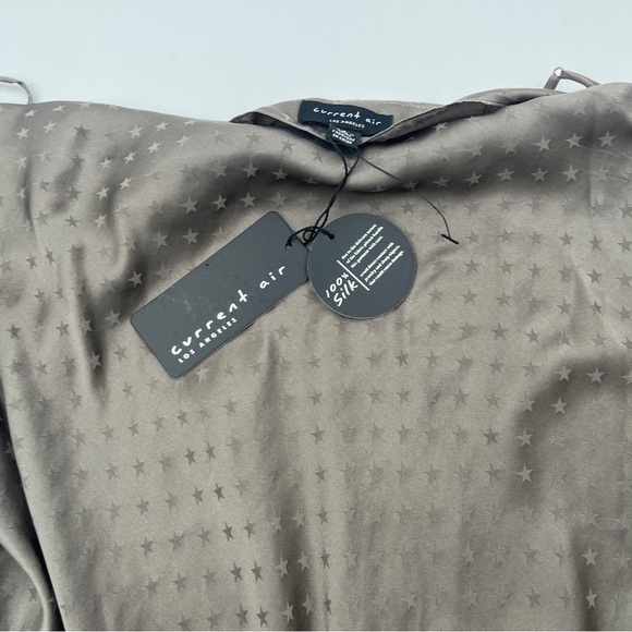 NWT - Current Air Star Silk Cami Bodysuit in Night Taupe - Size Small - Picture 10 of 11